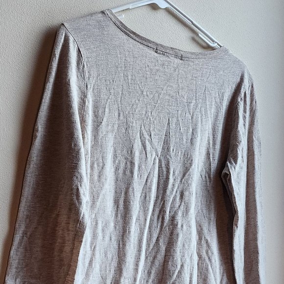 Banana Republic Cream/Magenta Scoop Neck Jersey Size Medium - Picture 11 of 16